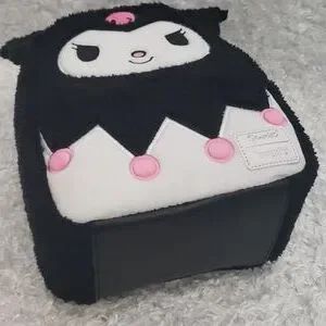 Loungefly | Bags | Nwt Loungefly Sanrio Kuromi Faux Fur Mini  display picture 1